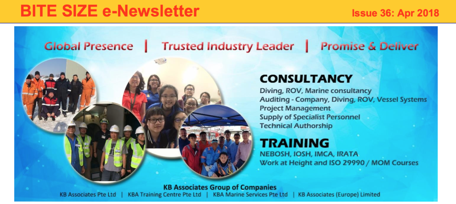 Byte Size e-Newsletter Issue #36 April 2018