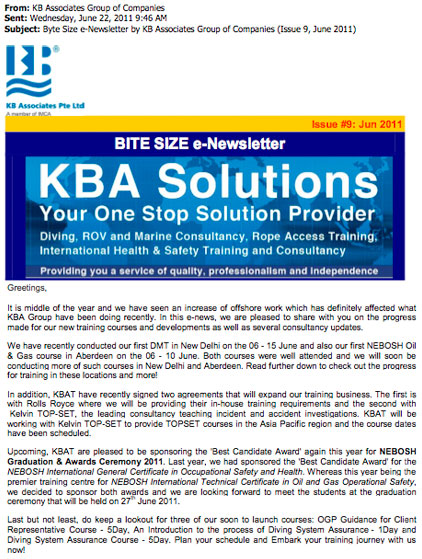 June 2011 Newsletter Issue #9