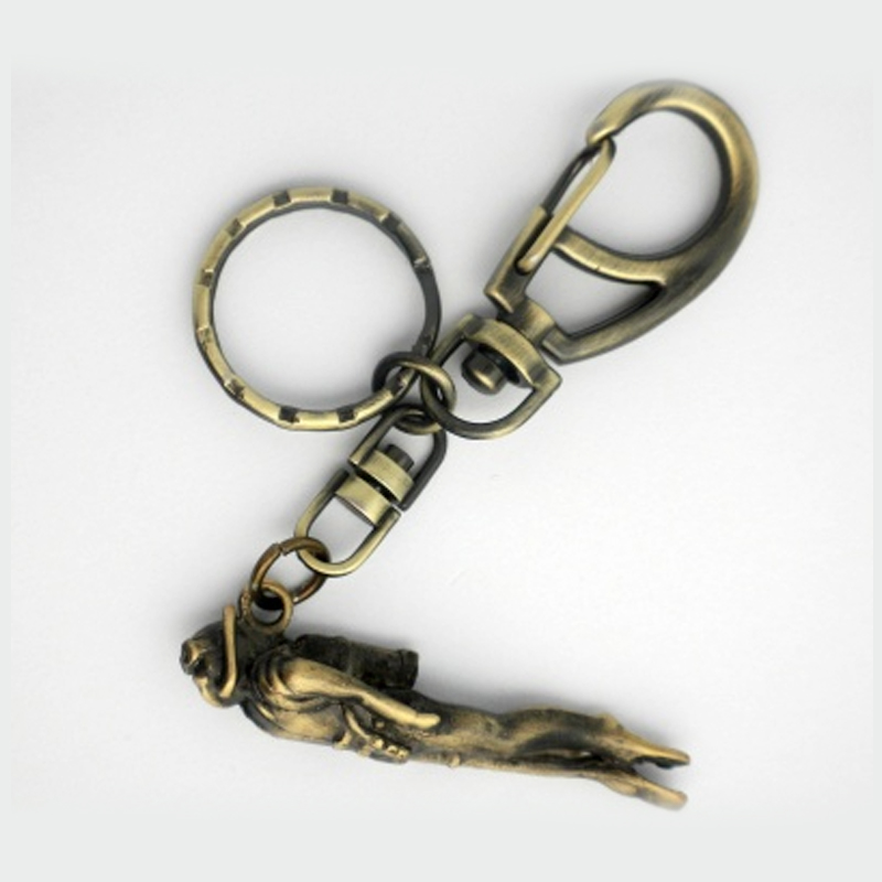 Scuba Diver Antique Brass